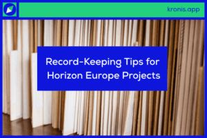 Record Keeping EU Kronis