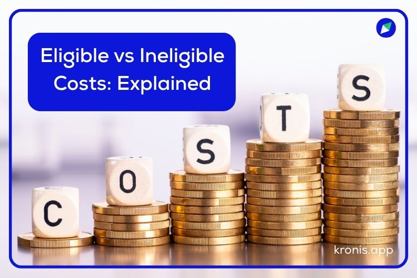Kronis - Eligible and Ineligible Costs