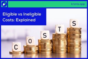Kronis - Eligible and Ineligible Costs