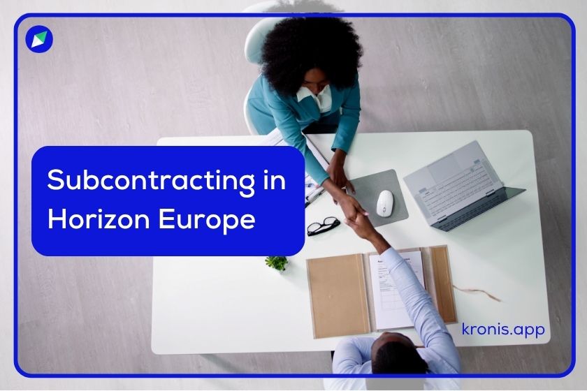 subcontracting eu proyects horizon kronis