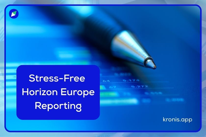 Kronis Horizon Europe Reporting